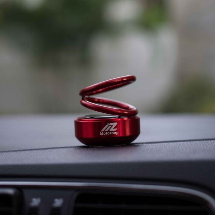 Car/Room Air Freshener- Solar Power Rotating Car/Room Air Freshener Perfume, Long Lasting French Organic Fragrance