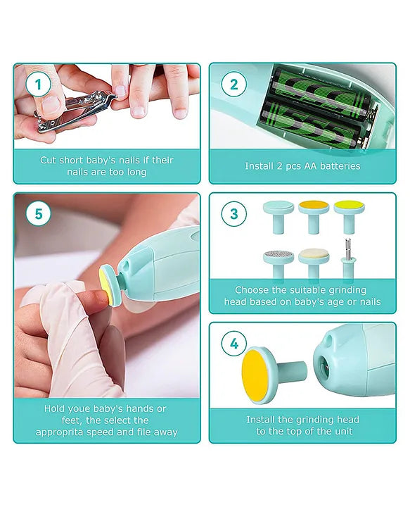 Baby Nail Clippers with Light