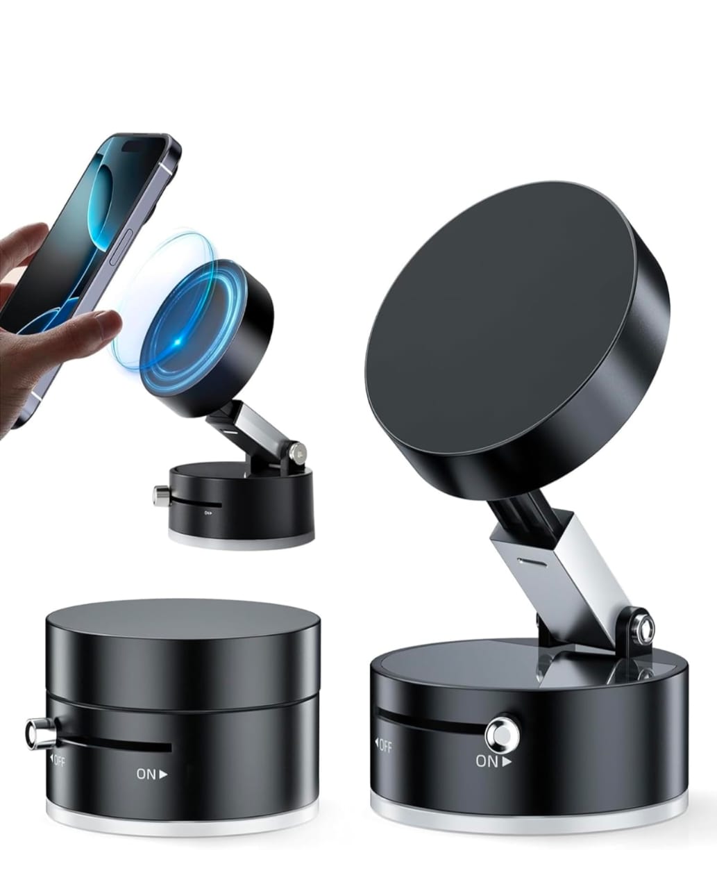 Vacuum Suction Magnetic Bracket